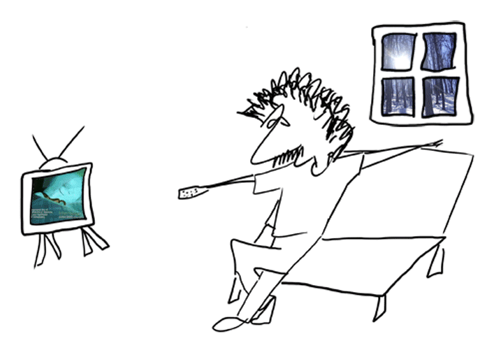 Sit and Watch GIF